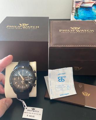 Cronografo Philip Watch Champion 45mm Nero