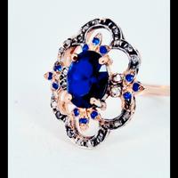 anello stile antico art decò 