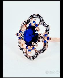 anello stile antico art decò 