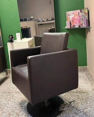 set di 8 poltrone professionali per salone