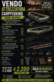 Attrezzatura carpfishing