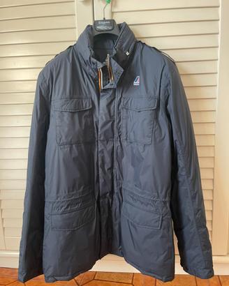 Trench K-way MANFIELD THERMO PLUS tg L blu