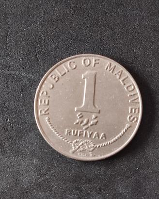1 Rufiyaa Maldive, maldiviano coin