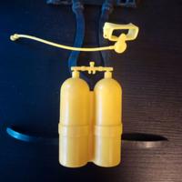 Big Jim Mattel - Bombole Sommozzatore Sub