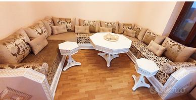 salotto marocchino completo come nuovo 