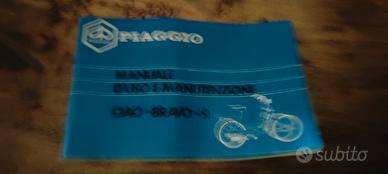 Piaggio ciao - bravo - si, libretto vintage origi
