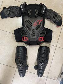 Pettorina ginocchiere alpinestars