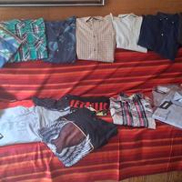 Camicie e t-shirt uomo moda blocco
