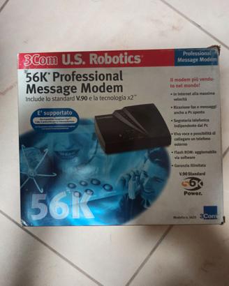 Modem 3Com U.S. Robotics 56K Professional Message