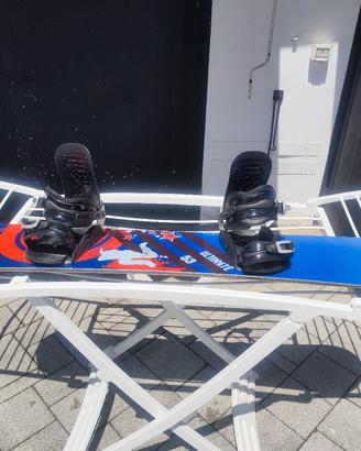 tavola snowboard più attacchi