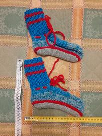Scarpe in lana per bambini + 2 omaggi