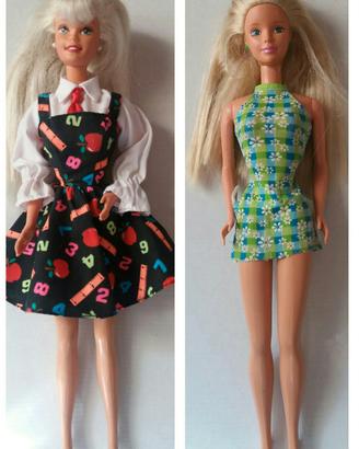 Lotto 5 Barbie originali Mattel anni 90/2000