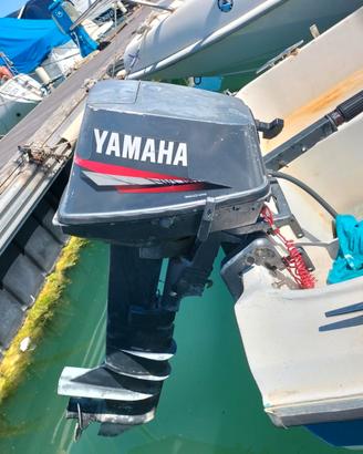 Yamaha fuoribordo 2 tempi cv 8 gambo lungo