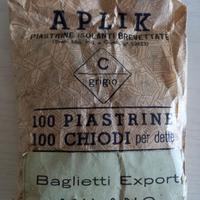 CHIODINI ISOLANTI VINTAGE IMP ELETTRICI a parete