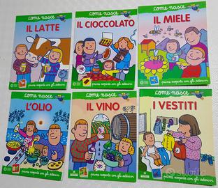 Libri Panini per bambini della serie "Come nasce"