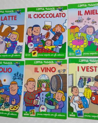 Libri Panini per bambini della serie "Come nasce"