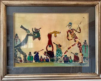 Quadro I Saltimbanchi - Giuseppe Succi