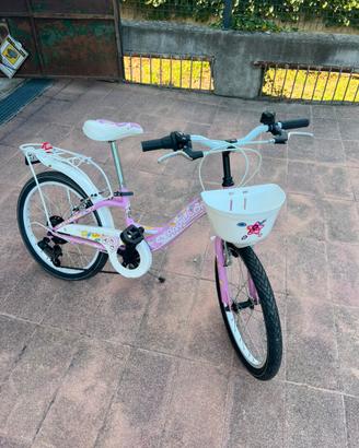 Bicicletta bambina 20” rosa con cambio