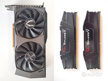 Kit: Zotac NVIDIA RTX 3060 Ti 8GB + RAM 16GB DDR4