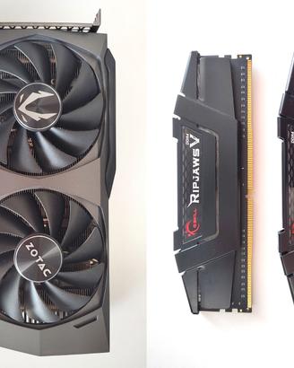 Kit: Zotac NVIDIA RTX 3060 Ti 8GB + RAM 16GB DDR4