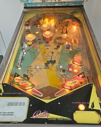 Flipper Arcade "Dixieland" di Bally, 1968