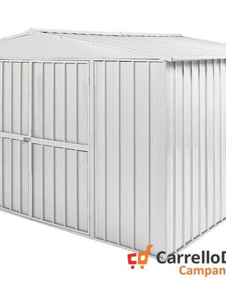 Box in Acciaio casetta giardino 360x345cm bianco