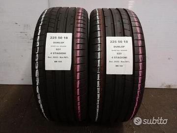 2 gomme 225 50 18 dunlop br103