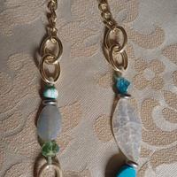 Collana turchese, 55 cm