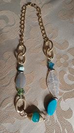 Collana turchese, 55 cm