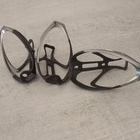 portaborraccia nero e grigio