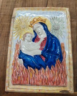 madonna in ceramica
