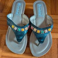 SANDALI INFRADITO INBLU NUMERO 37