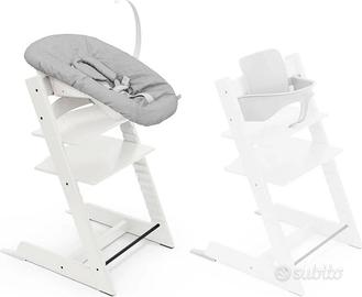 Sedia tripp trapp stokke+ newborn + baby set