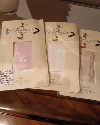 Quattro Collant Tunderball in varie taglie