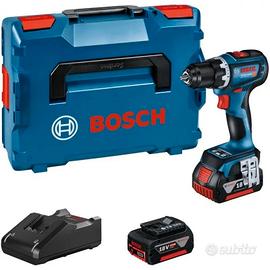Bosch GSR 18V-90 C 2x5Ah caricatore L-BOXX