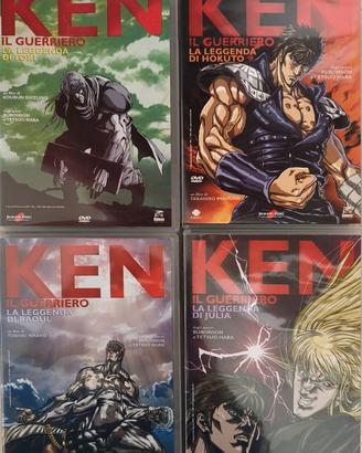 Ken il guerriero 4 DVD NUOVI