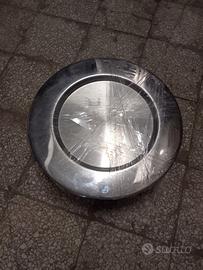 Vassoio tondo acciaio inox usato