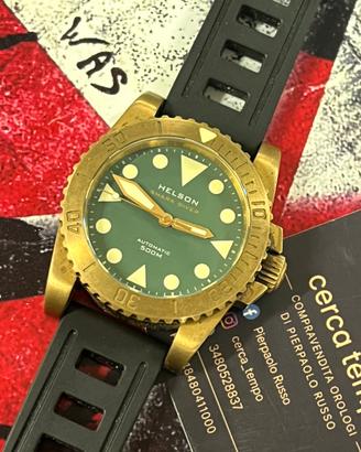 Helson Shark Diver Bronze