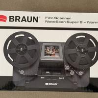 Scanner per pellicole 8mm e Super 8 BRAUN