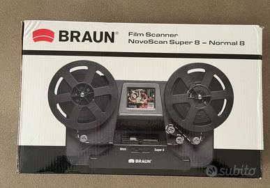 Scanner per pellicole 8mm e Super 8 BRAUN