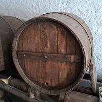 Botte in legno per il vino