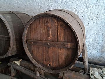 Botte in legno per il vino