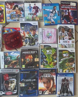 Vari giochi Wii - PlayStation 2 - 3 - 4