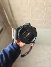 Canon 1400d + obiettivo 55-250mm