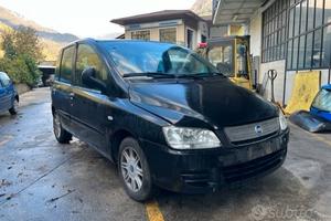 Ricambi Fiat Multipla 2006 nera 1900cc mjt