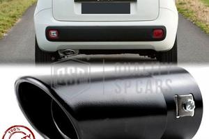 TERMINALE di Scarico per FIAT PANDA 3 OVALE NERO