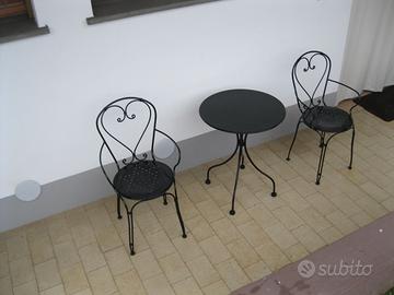 salottino per giardino