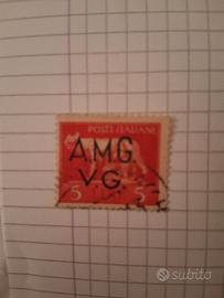  FRANCOBOLLO ITALIA 1944 LUPA DI ROMA