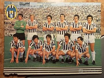 Cartolina Juventus campionato 1975-'76
