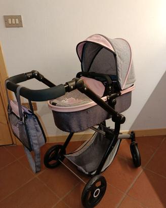 Carrozzina Passeggino giocattolo Love Bebè